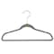 Simplify Kids Velvet Hangers in Light Grey, 25PK 3224-LGREY - alternate 7